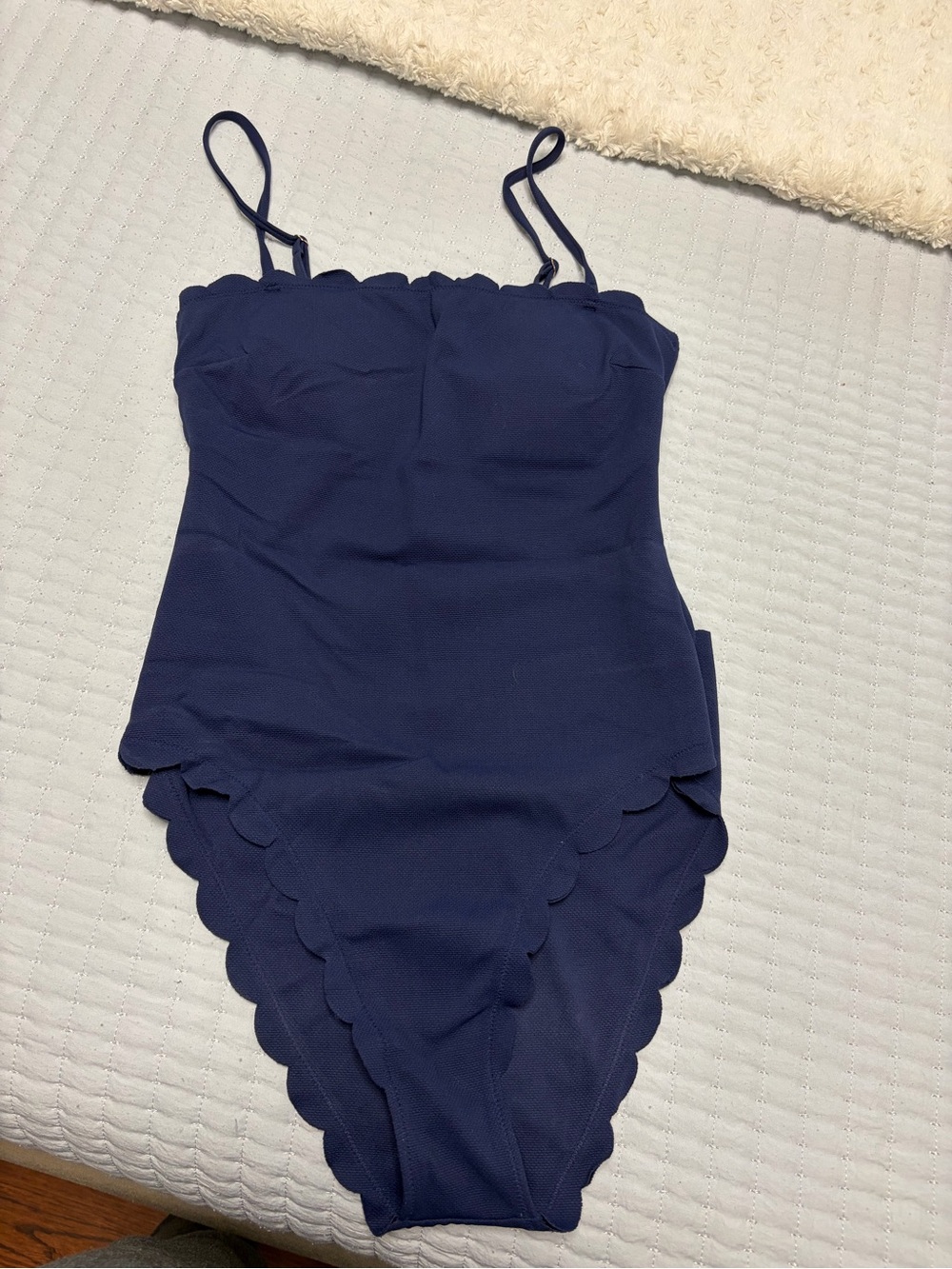Navy One-Piece Bathing Suit